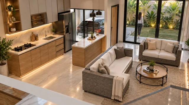 Interior Rumah 120 m² — Property Kontraktor · Interior 03