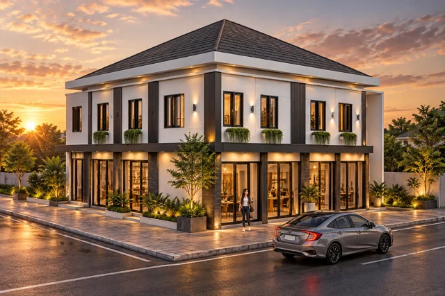 Kios & Apartemen — Pak Gunawan, Jakarta · Eksterior 01