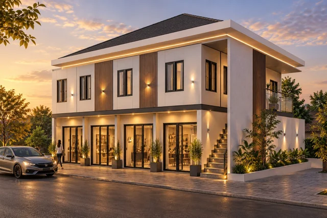 Kios & Apartemen — Pak Gunawan, Jakarta · Eksterior 02