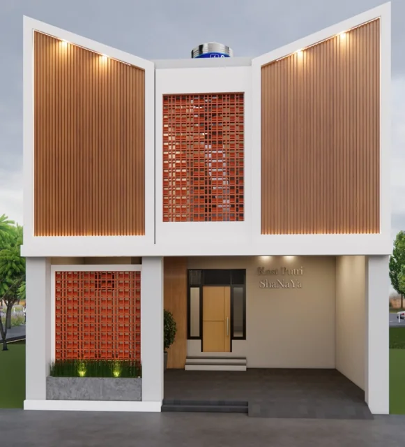 Kost Shanaya Living · Fasad Kost Putri Shanaya
