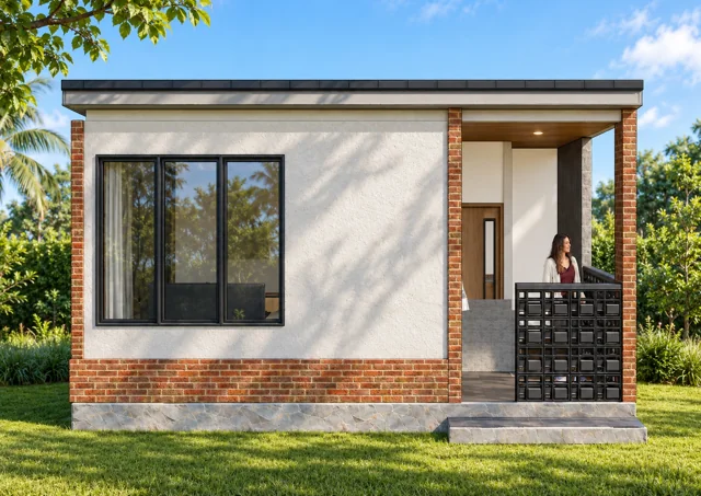 Rumah Tipe 36 · Eksterior 01