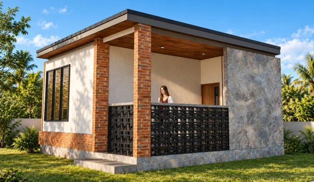 Rumah Tipe 36 · Eksterior 03