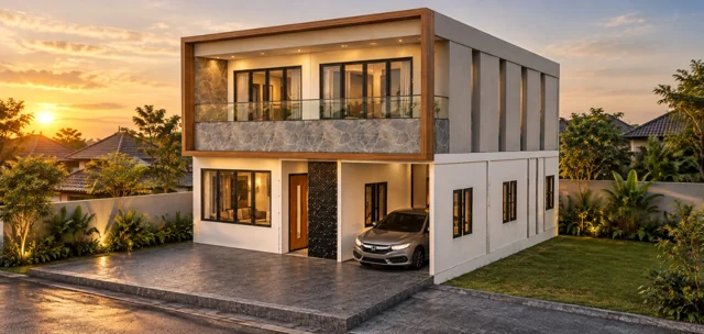 Rumah Tipe 80 · Eksterior 02