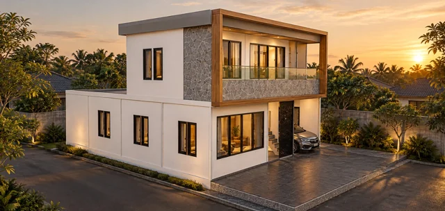 Rumah Tipe 80 · Eksterior 03