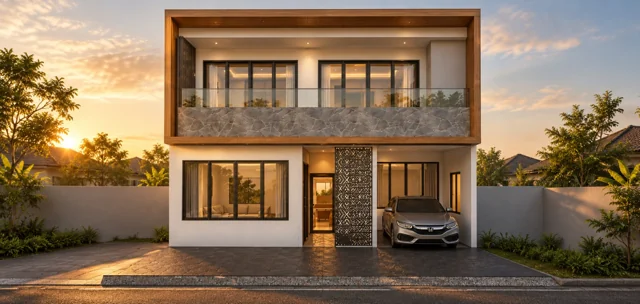 Rumah Tipe 80 · Eksterior 04